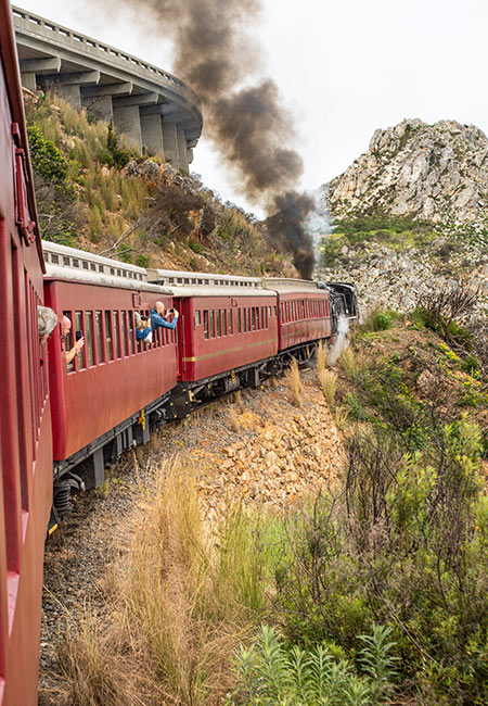 Op die Rovos Rail met Donnalee Roberts en Ivan Botha
